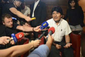 OEA condena tratamento dado a Morales e exige desculpas de europeus