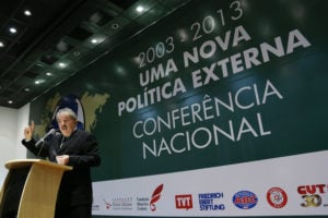 Em palestra no ABC, Lula defende Edward Snowden