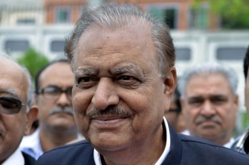 O Parlamento elegeu o empresário Mamnun Hussein como novo presidente do Paquistão 