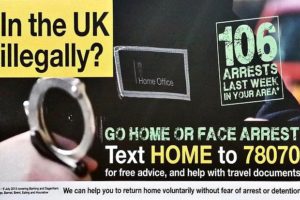 Reino Unido manda imigrantes ilegais 