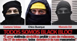 O Facebook e a lenda de Chico e Caetano black blocs