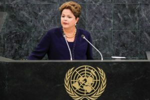 Espionagem é afronta, diz Dilma na ONU