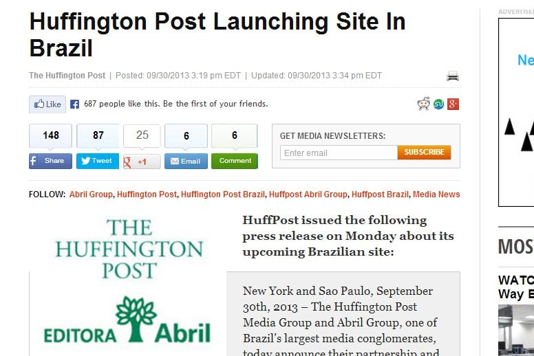 Huff Post e Abril: união entre democratas e republicanos?