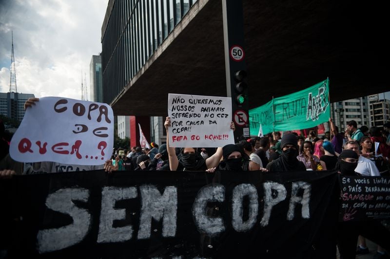 Terceiro protesto contra a Copa ocorre nesta quinta em SP