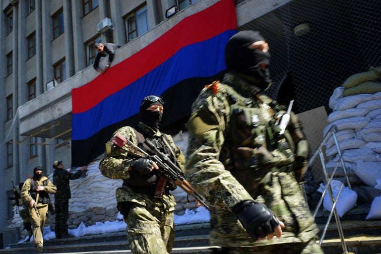 Denis Pushilin, o líder dos separatistas de Donetsk