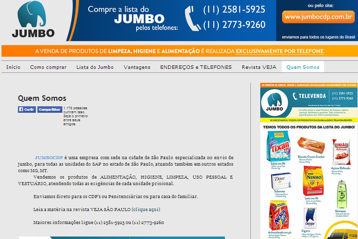 Delivery online entrega 30 “jumbos” por semana