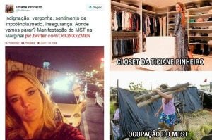 MTST ironiza Ticiane Pinheiro: “Pra que discutir com madame?”