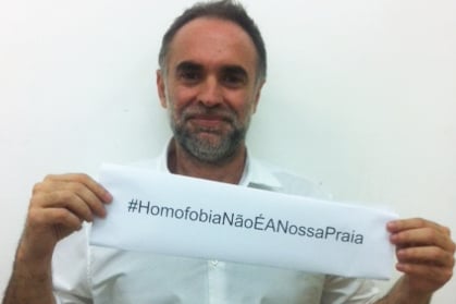 Produção do filme “Praia do Futuro” lança campanha contra homofobia