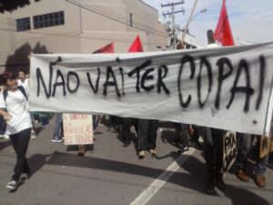A palavra e a ordem do #NãoVai Ter Copa