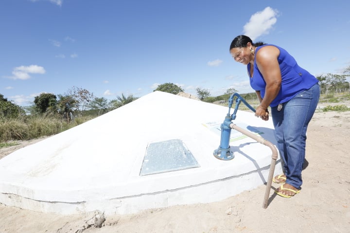No semiárido, a convivência com a seca