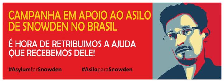 Campanha pede asilo para Snowden