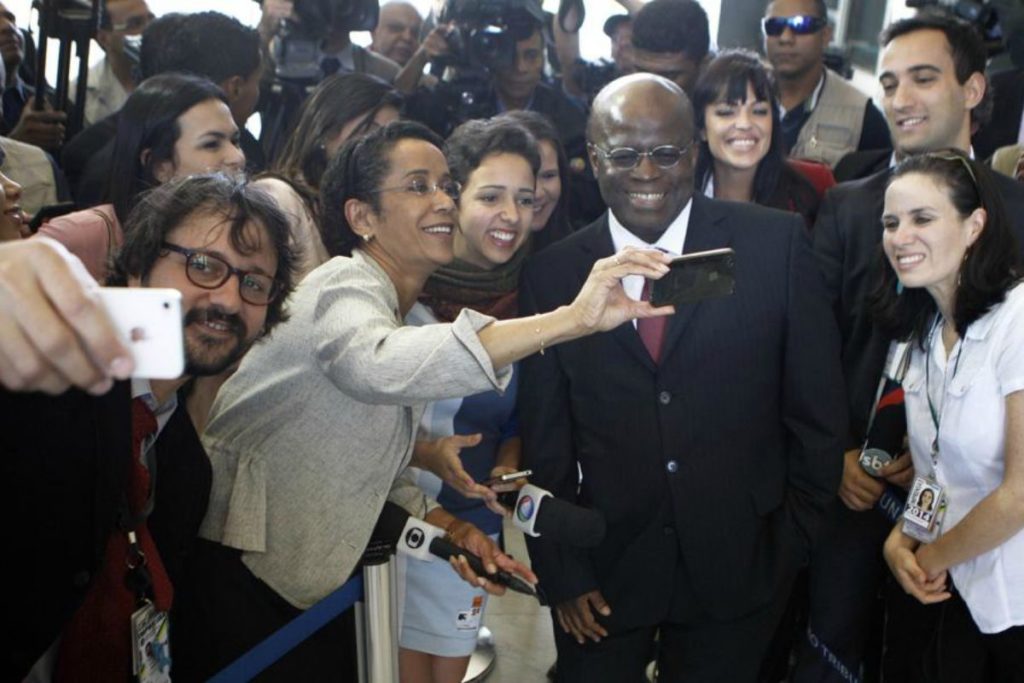 Joaquim Barbosa diz que deixa Supremo com “alma leve”