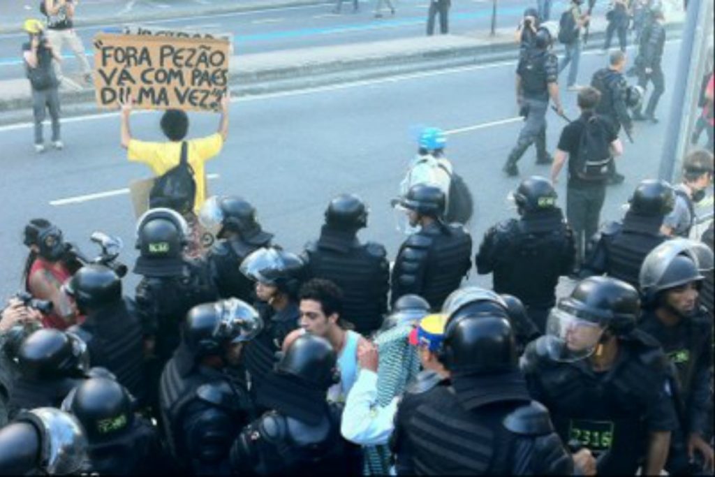 Manifestação não é ‘formação de quadrilha’
