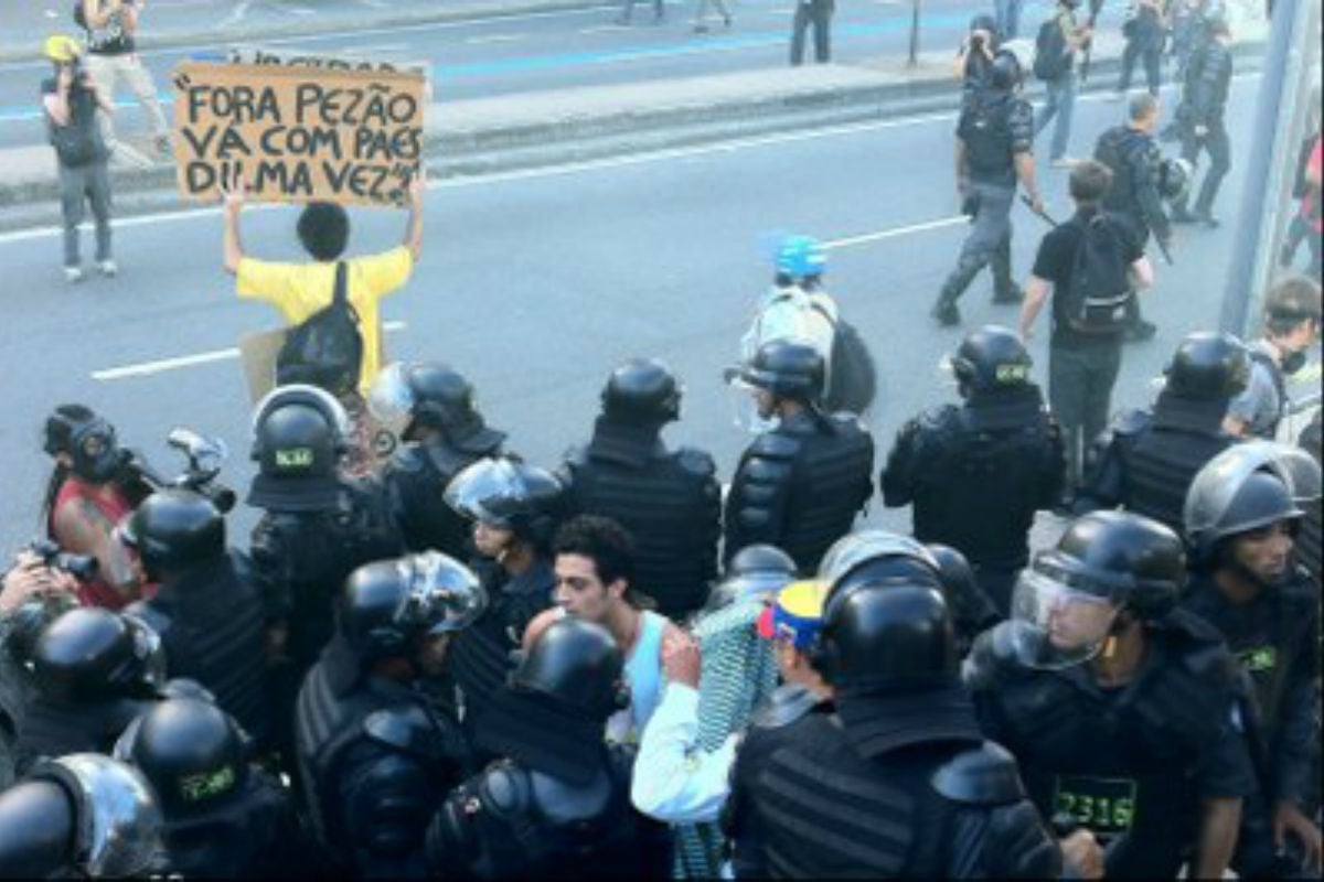Manifestação não é ‘formação de quadrilha’