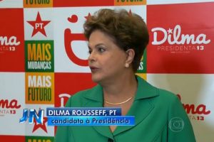 No ano, Dilma 'apanhou' 16 vezes mais que Aécio no Jornal Nacional