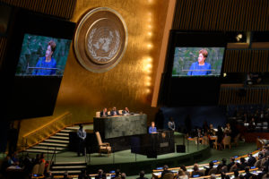 Dilma leva discurso de campanha à ONU