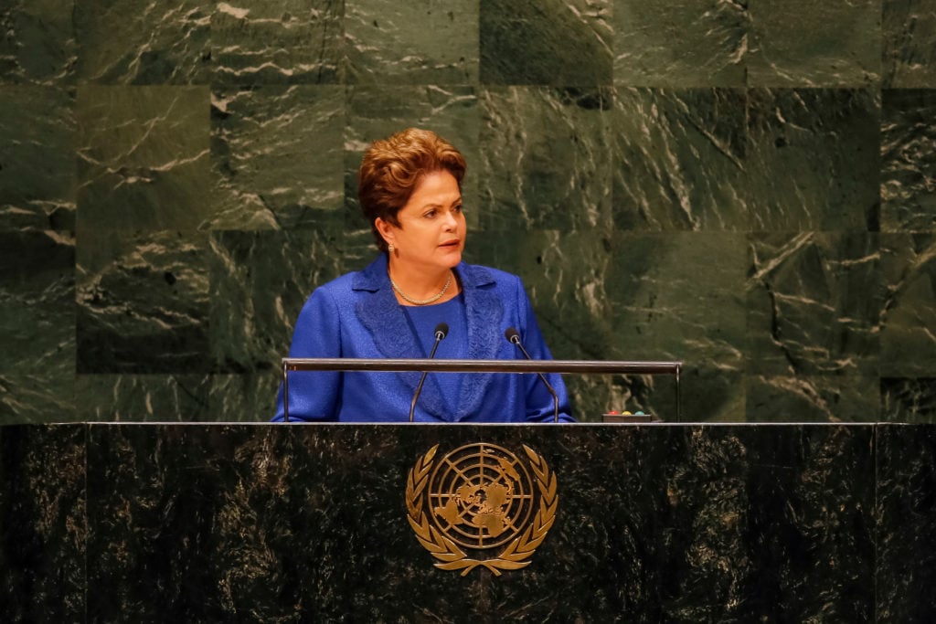 Dilma condena uso generalizado da força na ONU