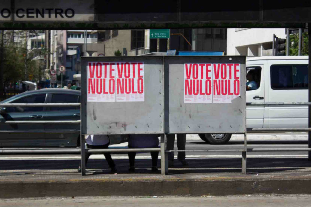 O voto nulo no lugar da esperança