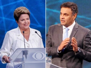 Tensão e acusações marcam 1º debate entre Dilma e Aécio