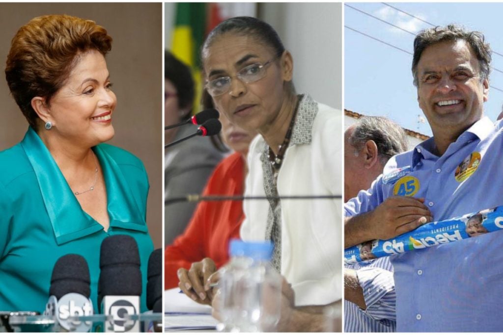 Ibope e Datafolha trazem Aécio e Marina empatados em segundo lugar