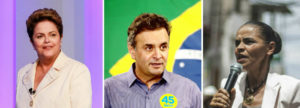 CNT/MDA: Aécio ultrapassa Marina e Dilma lidera