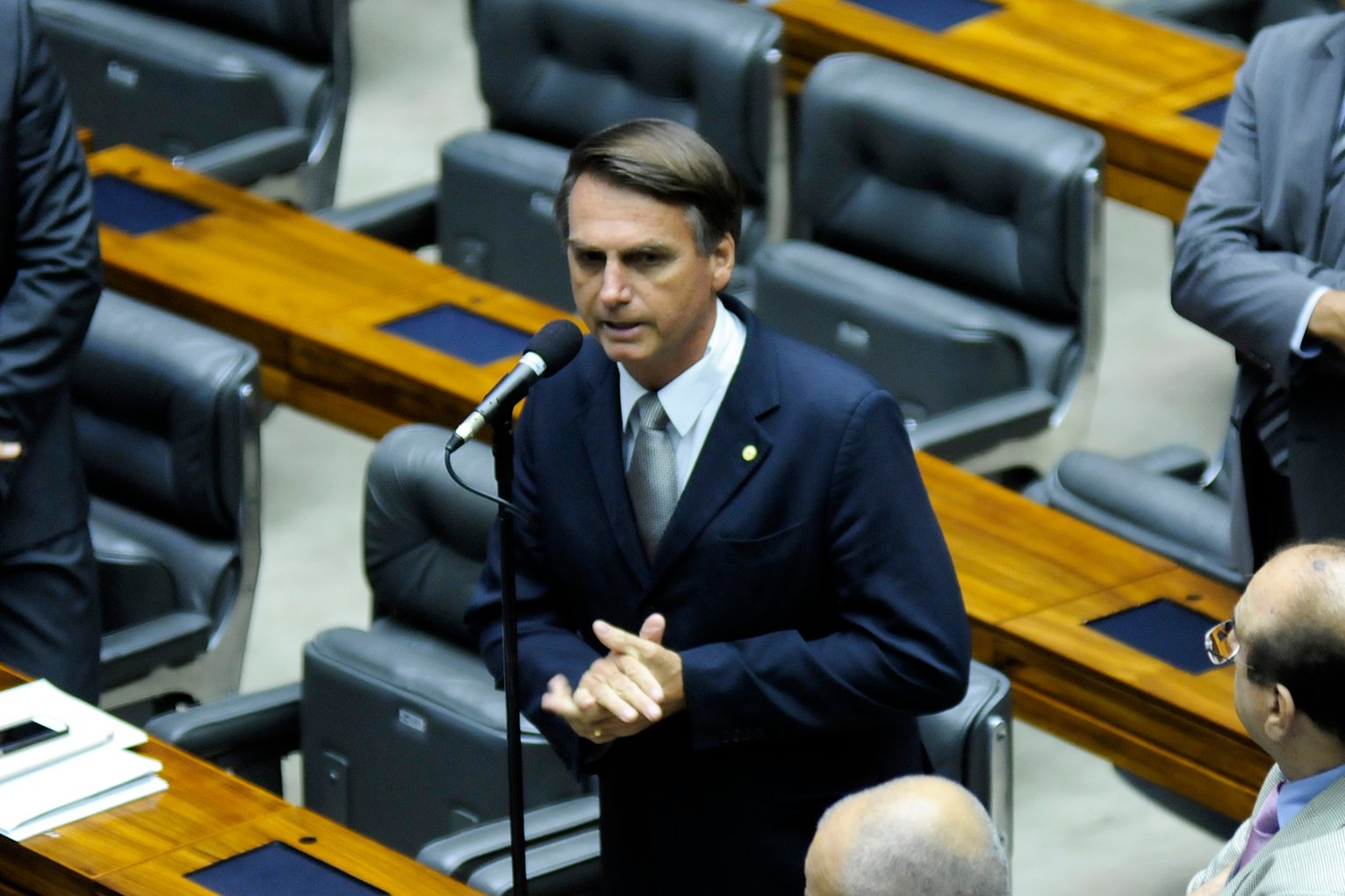 O deputado Jair Bolsonaro (PP/RJ) 