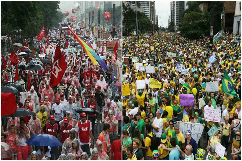 Número de manifestantes no 15 de março causa polêmica