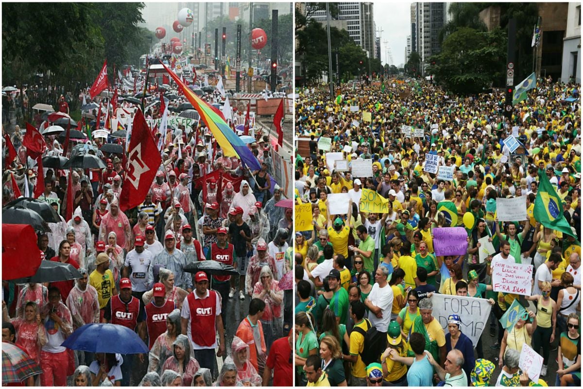 Número de manifestantes no 15 de março causa polêmica