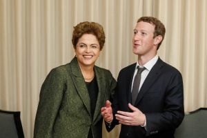 Dilma anuncia parceria com o Facebook