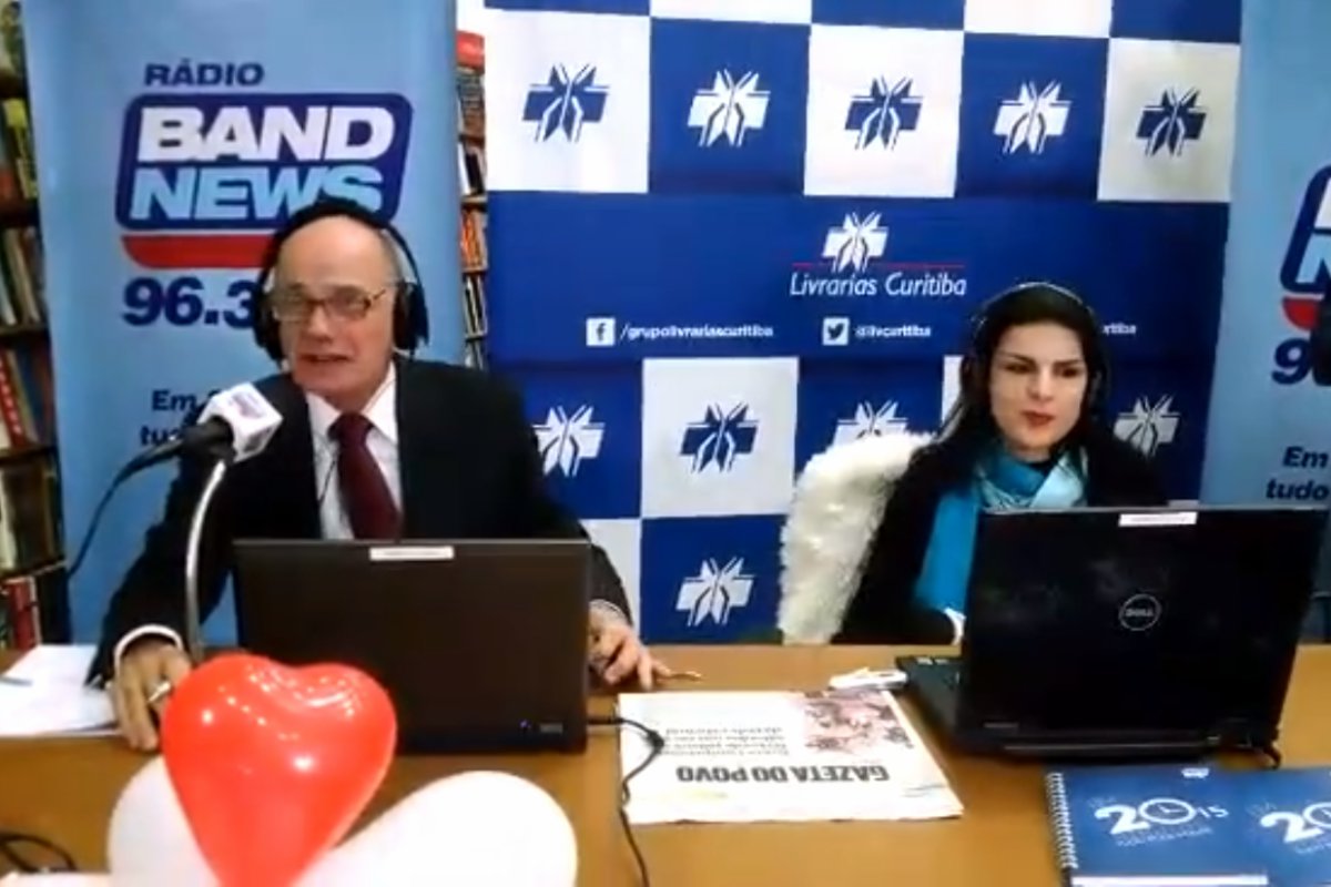 Gritos de “Fora Beto Richa” interrompem Boechat no Paraná. Assista ao vídeo