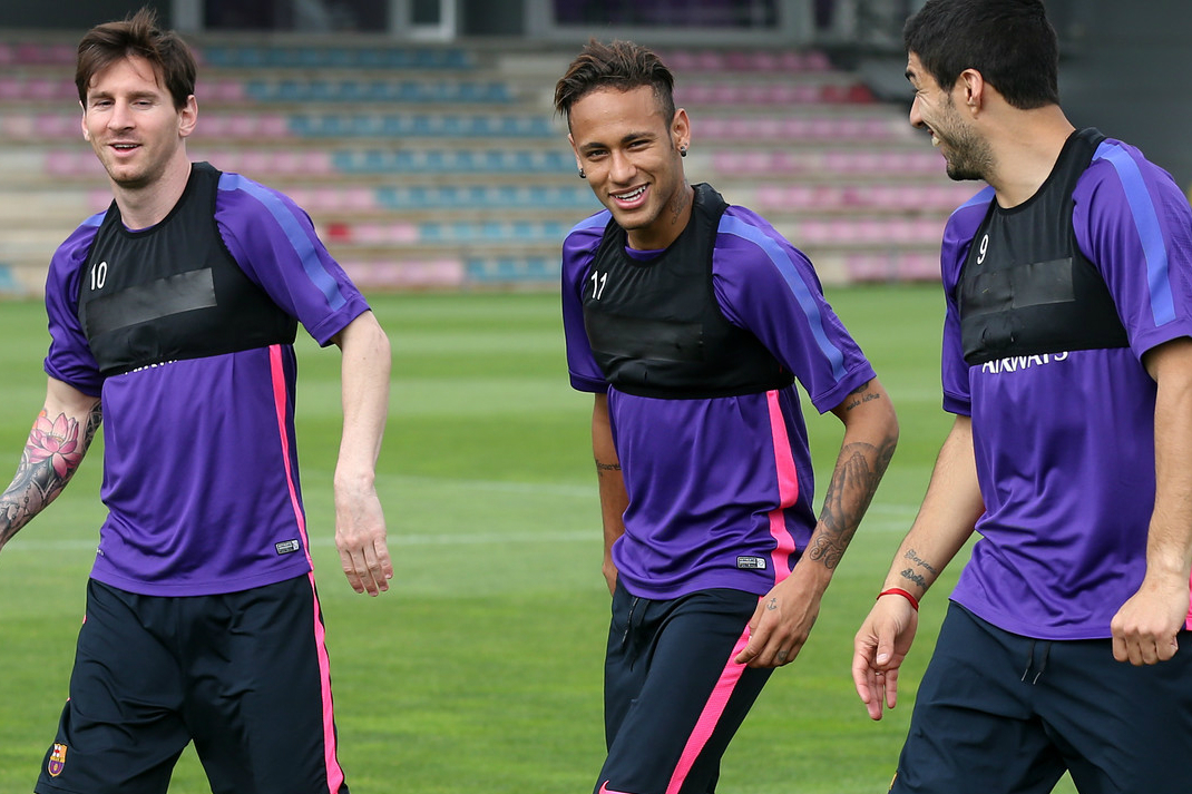 O trio Messi, Neymar e Suárez é coisa nossa, e não da Catalunha 