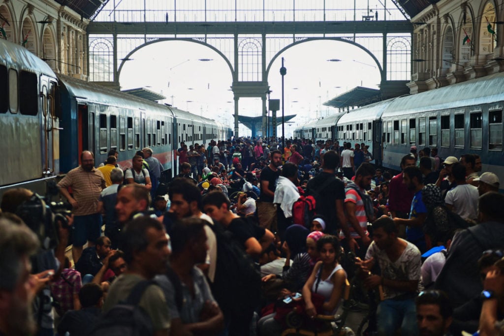 Em Budapeste, um retrato da crise migratória