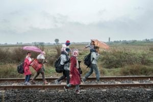 Na Hungria, a luta dos refugiados antes do fechamento da fronteira