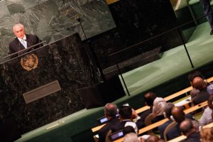 Na ONU, Temer colocou sob suspeita a soberania nacional