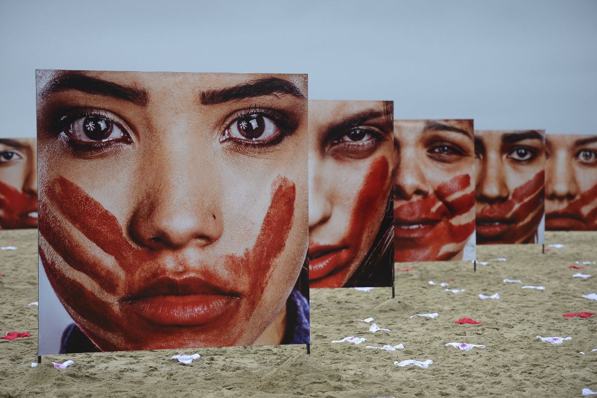 Na foto, ato no Rio de Janeiro contra a violência sofrida pelas mulheres, realizado em junho de 2016 
