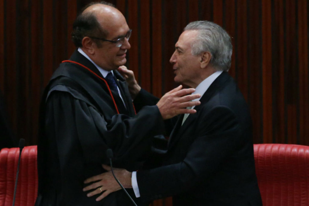 Gilmar pede vista, e STF adia decisão sobre réu em linha sucessória