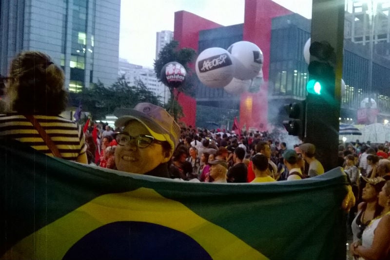 Nanci Silveira: bandeira simboliza todos brasileiros 