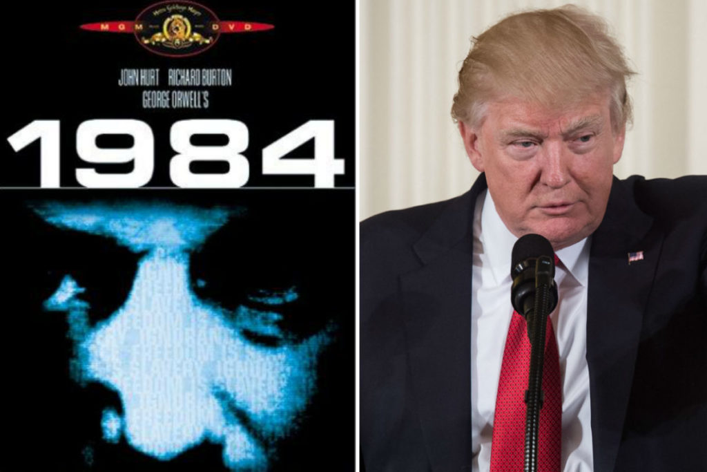 Cinemas nos EUA exibirão “1984” em protesto contra Trump