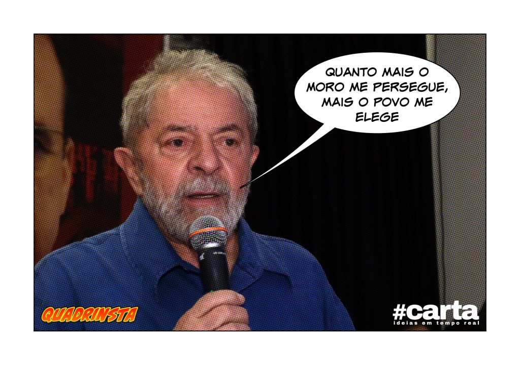 Moro bate, Lula cresce