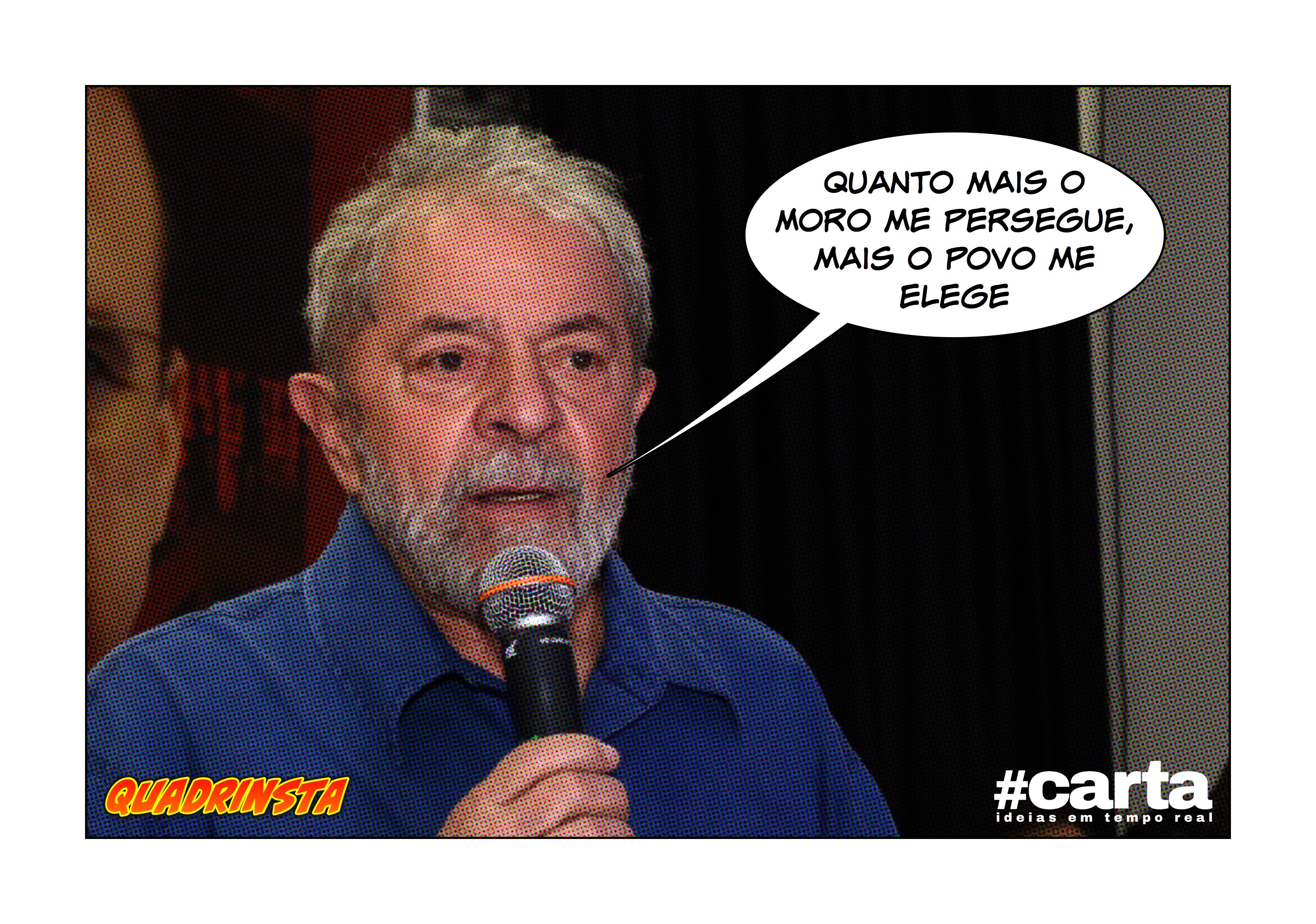 Moro bate, Lula cresce