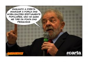 Meia dúzia de gatos pingados colocam Lula na ponta em nova pesquisa