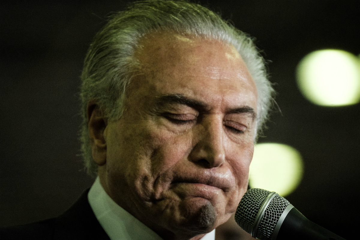 CUT/Vox Populi: Popularidade de Temer evapora