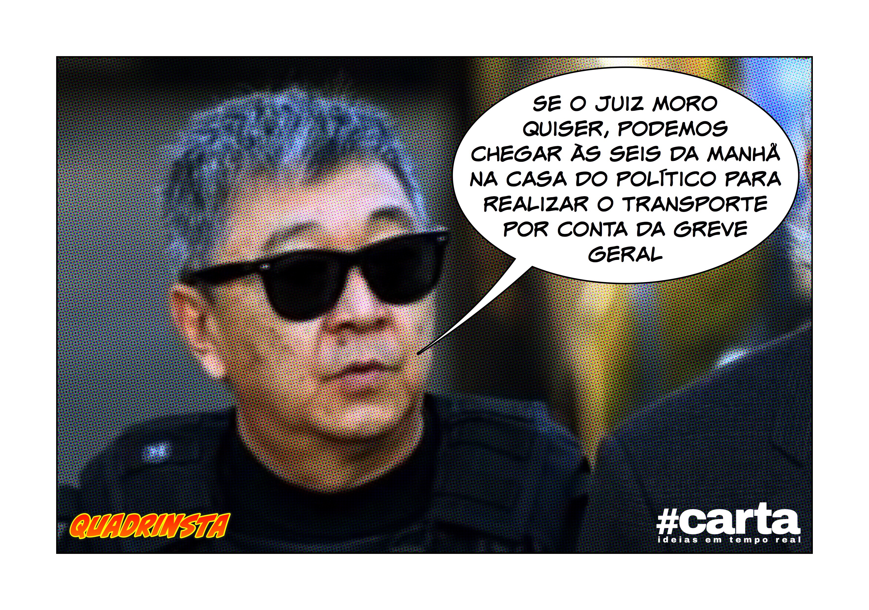 Polícia Federal aceita transportar políticos em dia de greve geral