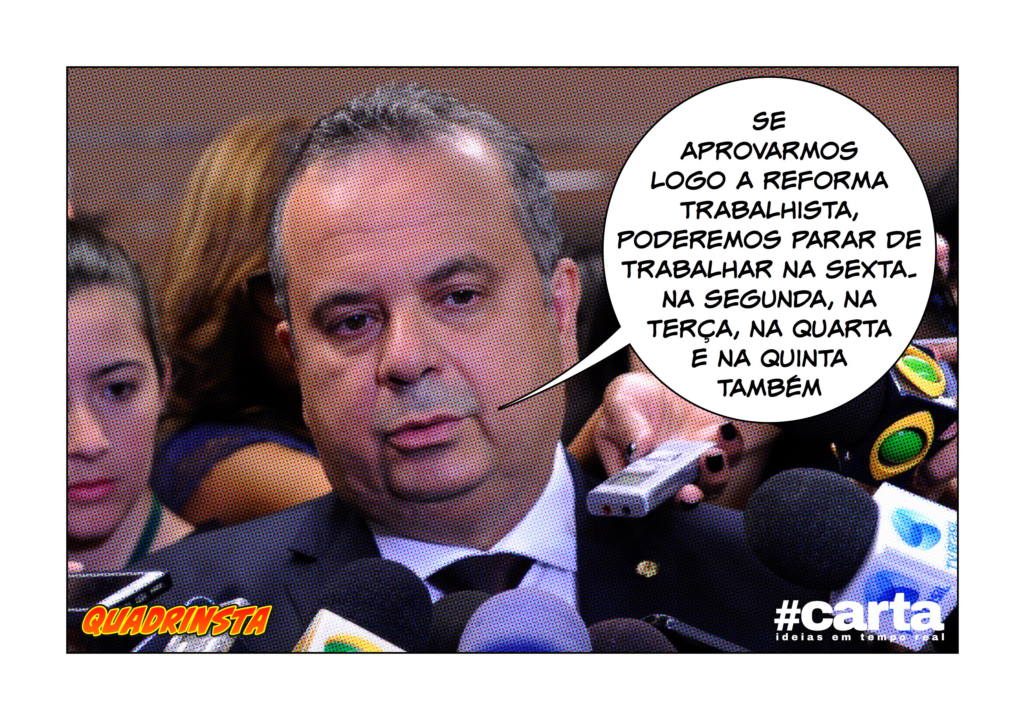 Câmara tenta aprovar reforma trabalhista e participar de greve geral