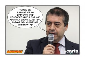 Desemprego recusa greve e segue trabalhando a todo vapor