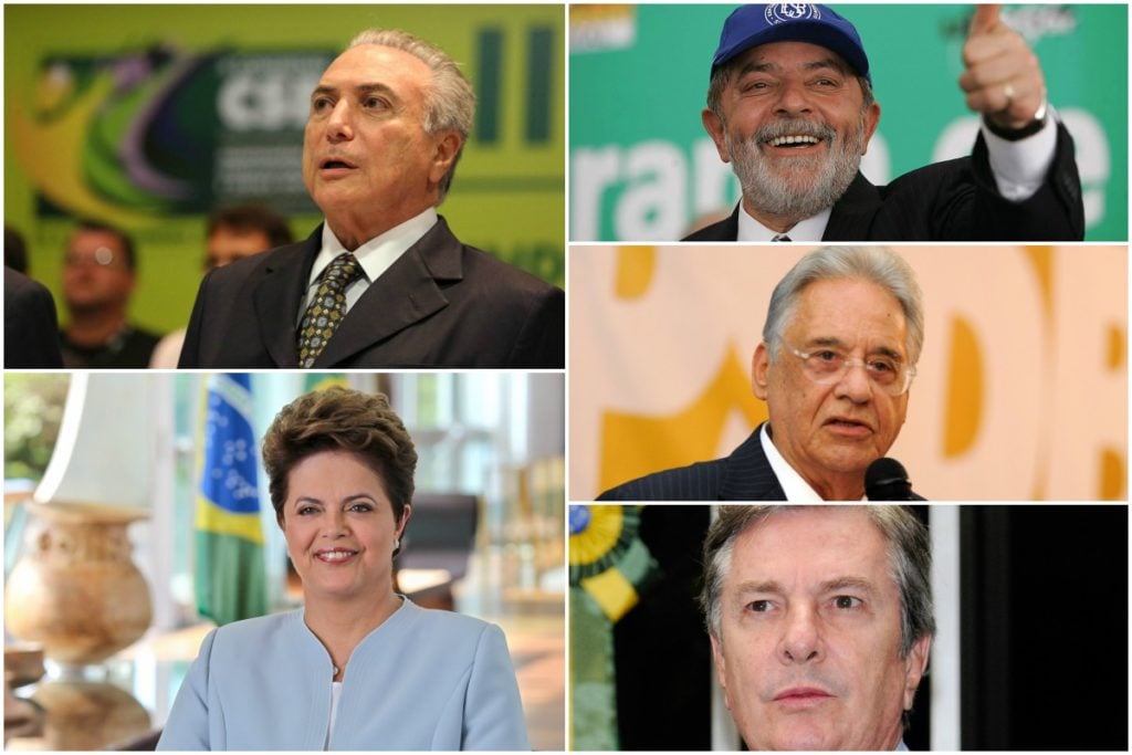Quatro ex-presidentes estão citados na lista de Fachin