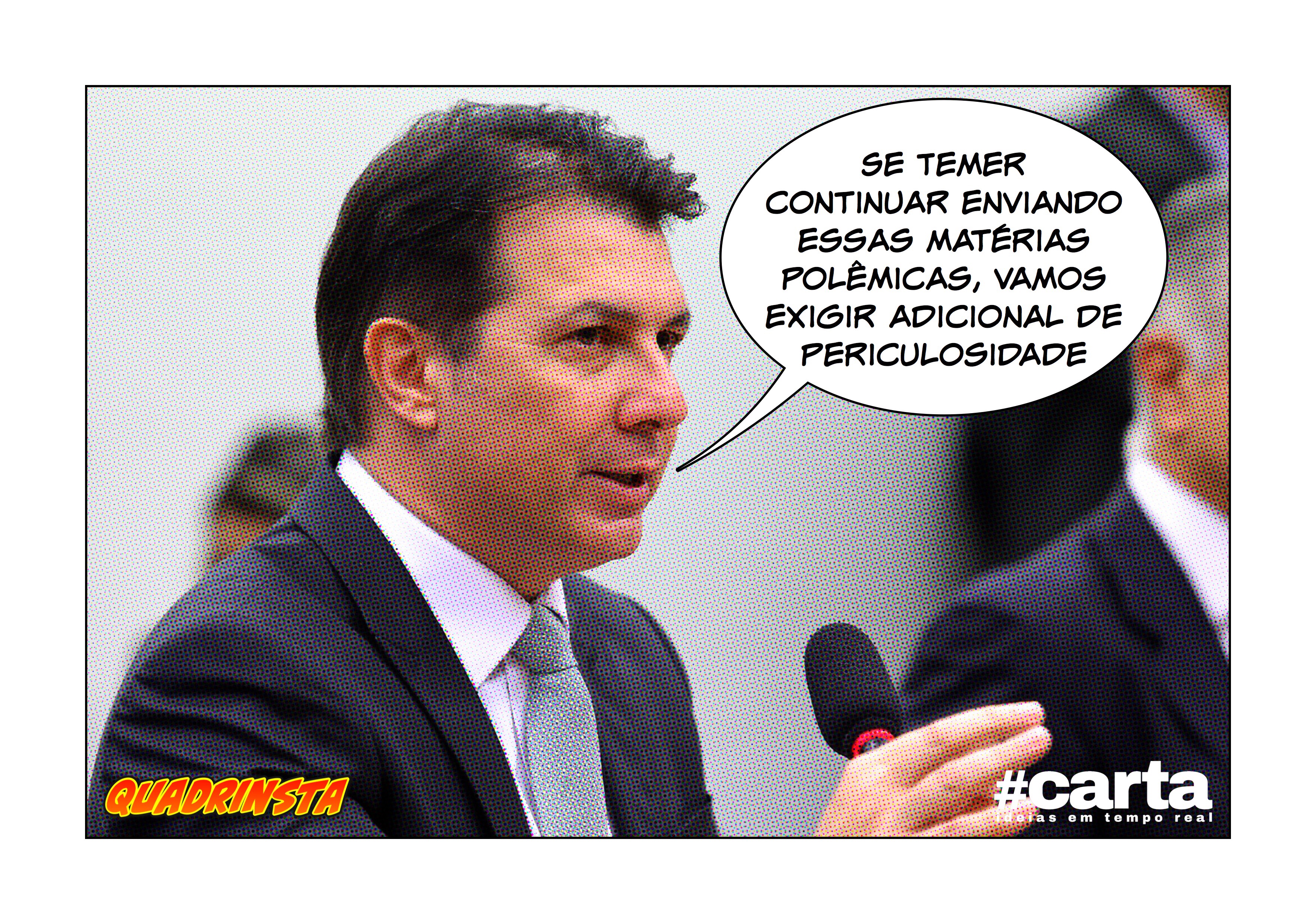QUADRINSTA – Deputados passarão a receber auxílio-spray de pimenta