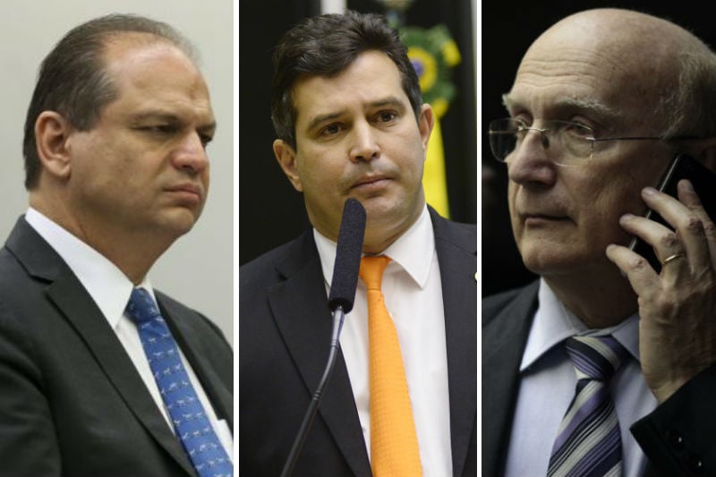 Barros, Quintella e Serraglio: eles assumiram pastas que administram interesses de seus doadores 