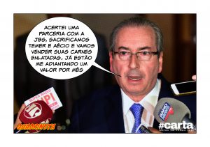 Quadrinsta - Cunha e JBS venderão carnes de Temer e Aécio enlatadas