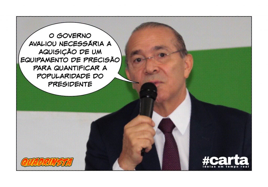 Quadrinsta – Governo licita microscópio para ver aprovação de Temer